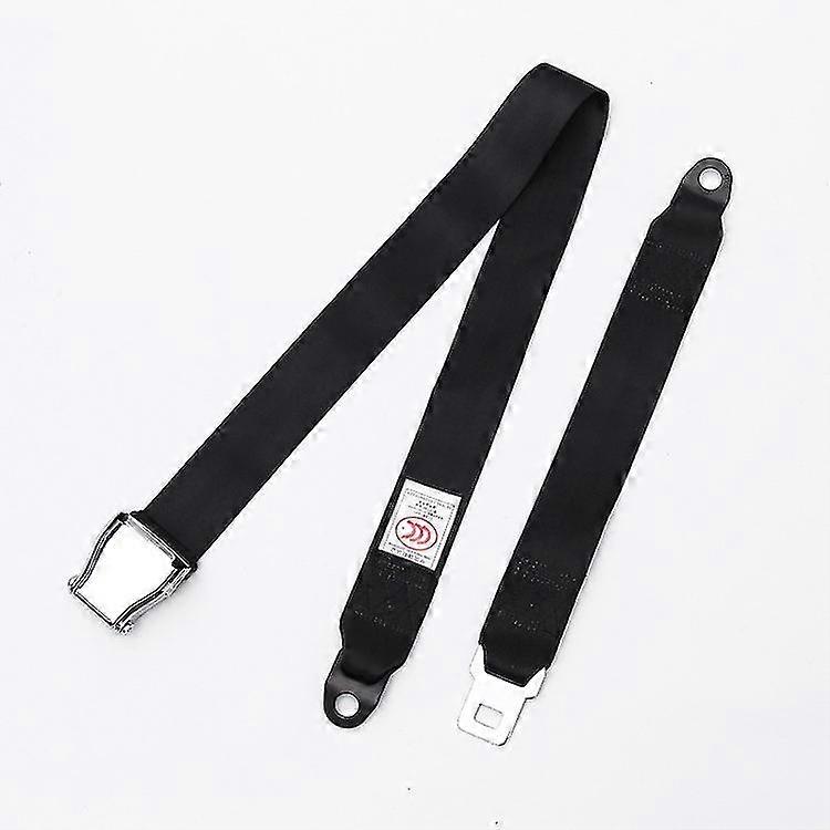 Boucle d’avion Ceinture de sécurité à deux points Rv Ceinture de sécurité Pare-chocs Voiture Amusement 45 # Ceinture de sécurité d’avion en acier