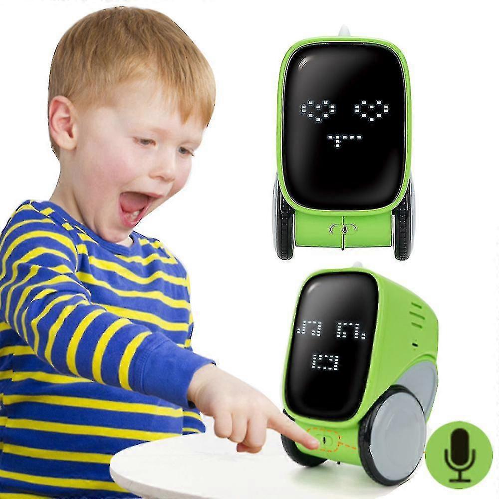 Älykäs robotti STEM-opetuslelu, äänen tallennus, tanssi ja laulu, tytöt ja pojat