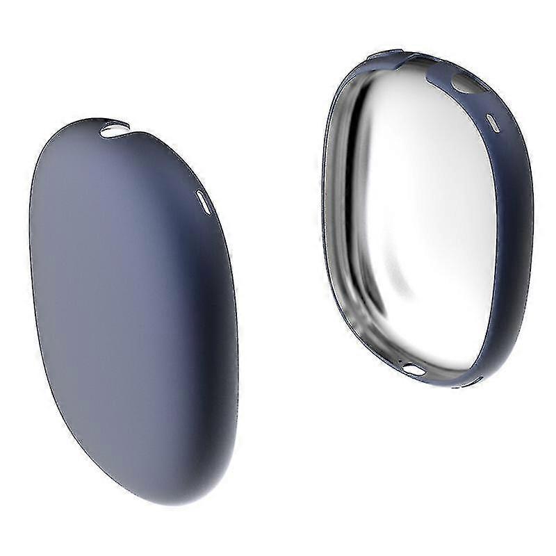 Compatible With Airpods Max Case Cover Protective Ear Cup Covers - Crystal Clear Silver