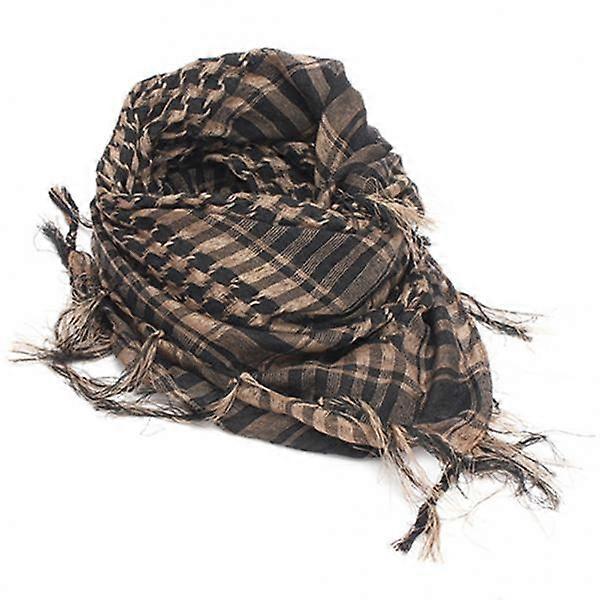 Eșarfă New Lightweight Plaid Tassel Arab Desert Shemagh (G)