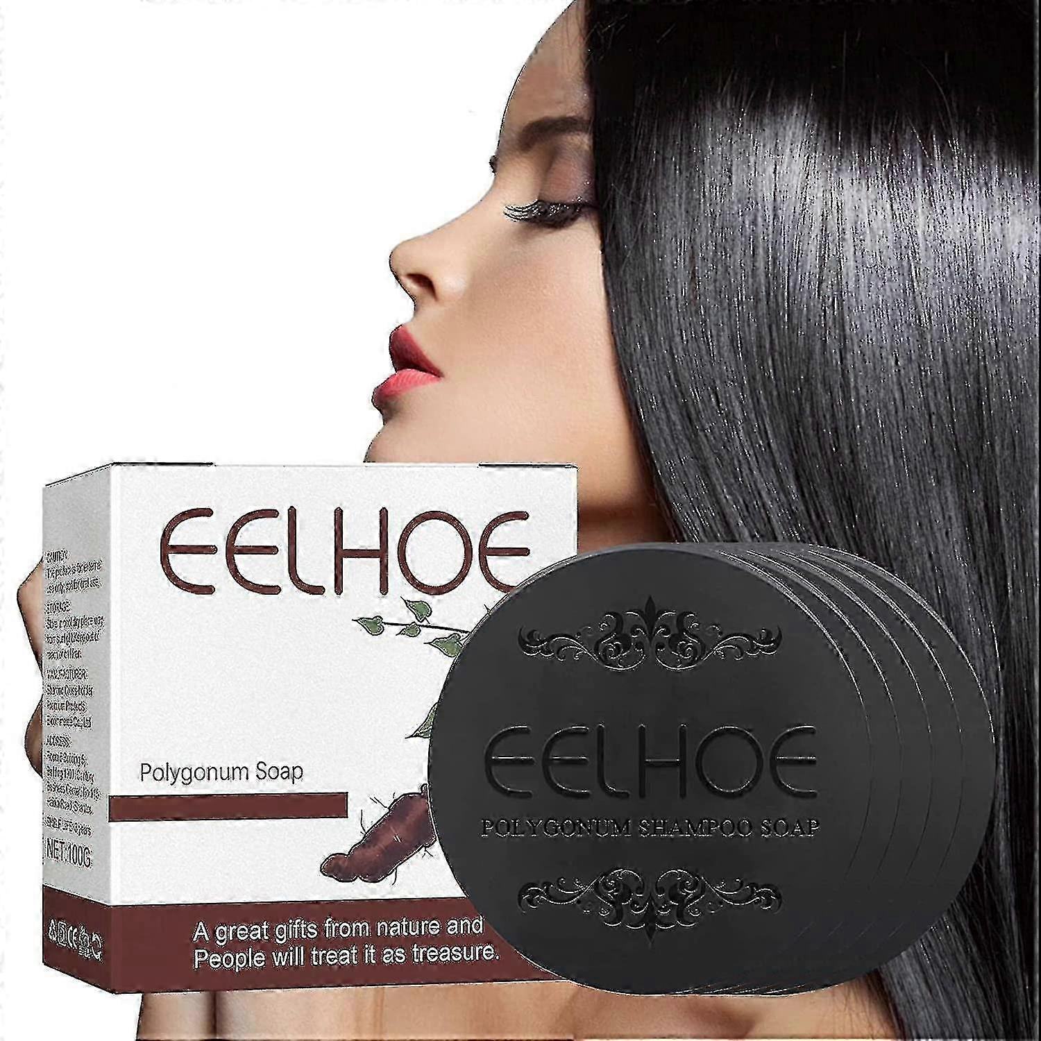 Polygonum Sapone Capelli Spessi Neri Fallopia Multiflora Shampoo Bar Polygonum Estratto Shampoo Sapone Promuove I Capelli Cresciuti