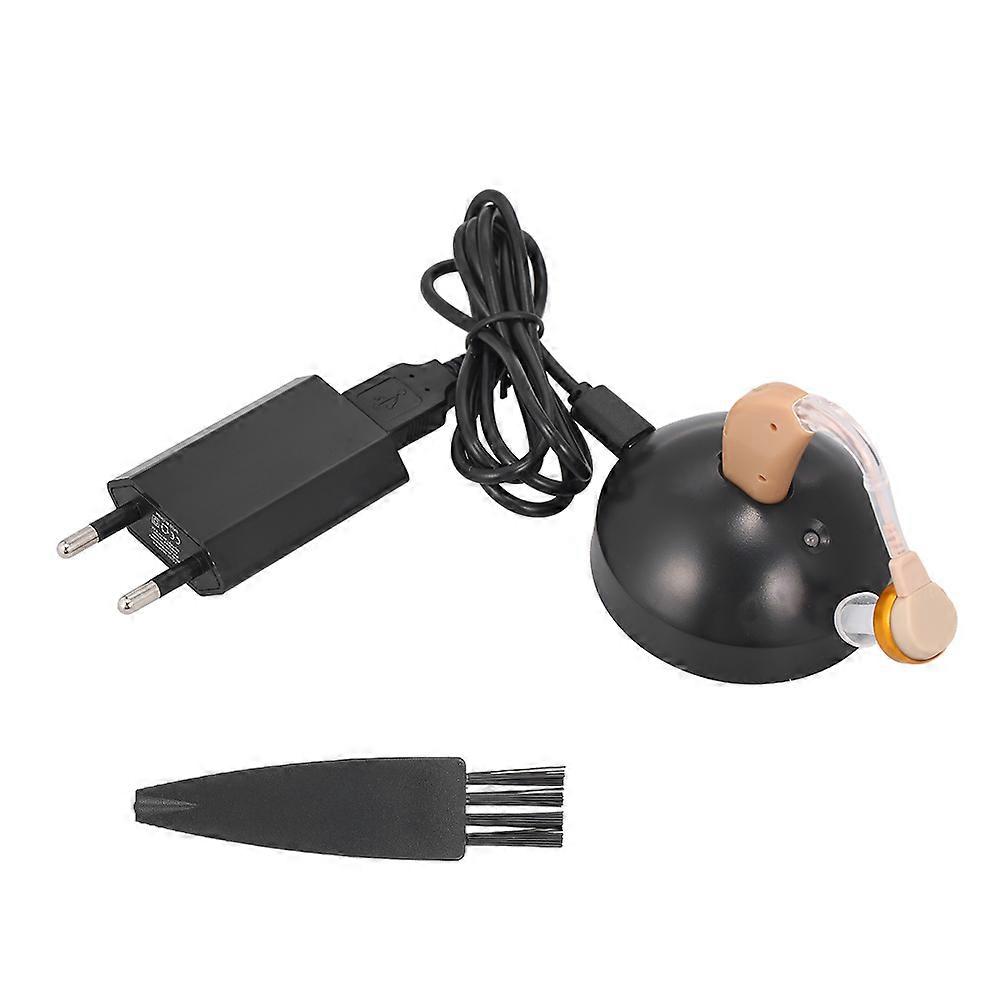 2023 High Quality Hearing Aids With Storage Case & Charging Base Rechargeable Sound Amplifier In Ear Hearing Enhancement Device