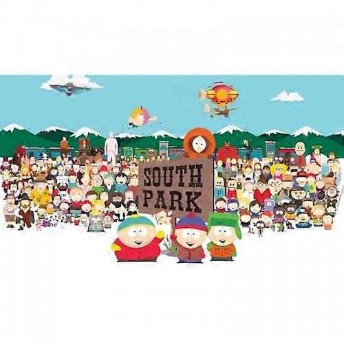 South Park Character Montage Poster
