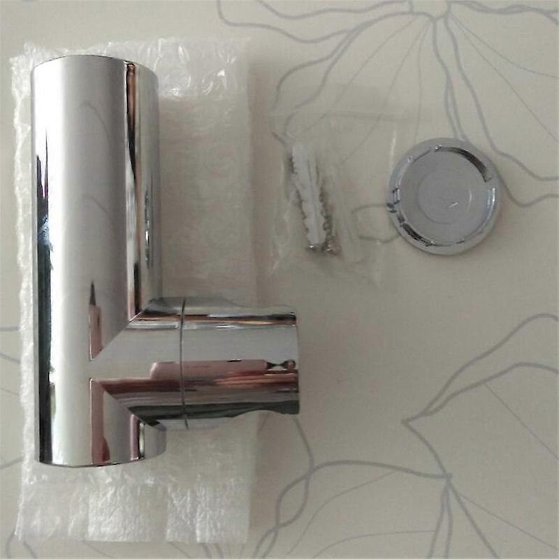 Shower Wall Mount Rack Shower Head Holder Base Polished Chrome Shower Activity Limb Support Bracket Handheld Bathroom Adjustable