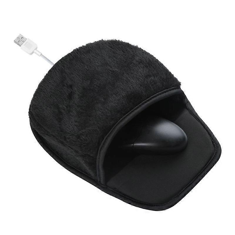 USB Heated Mouse Pad Winter Heating Mousepad Typing Hand Warmer for Computer