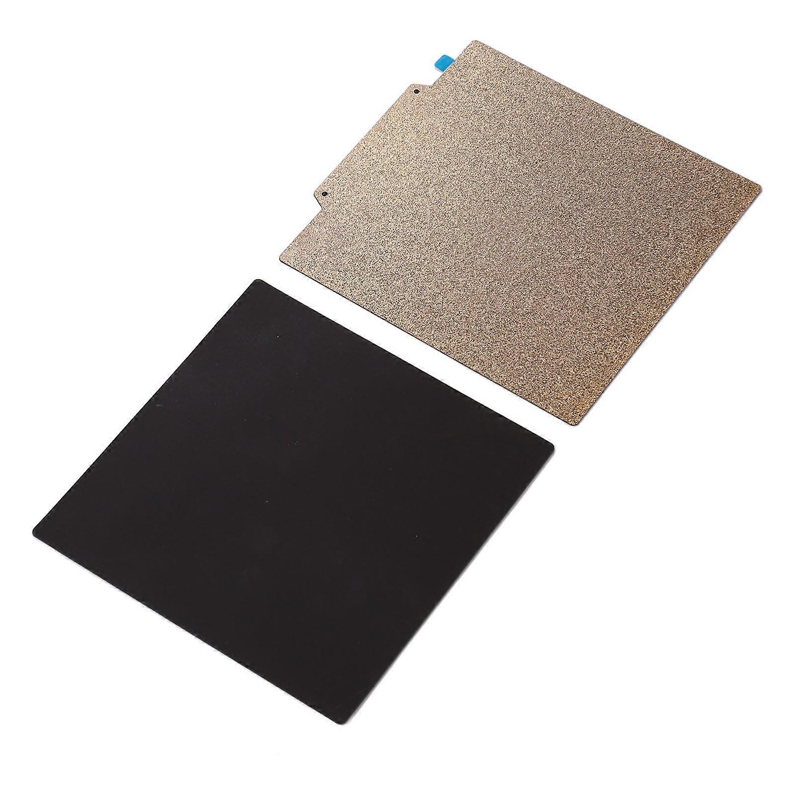 PEI PEY Sheet 180x180mm Double Sided Smooth Textured Reusable Magnetic Steel Sheet