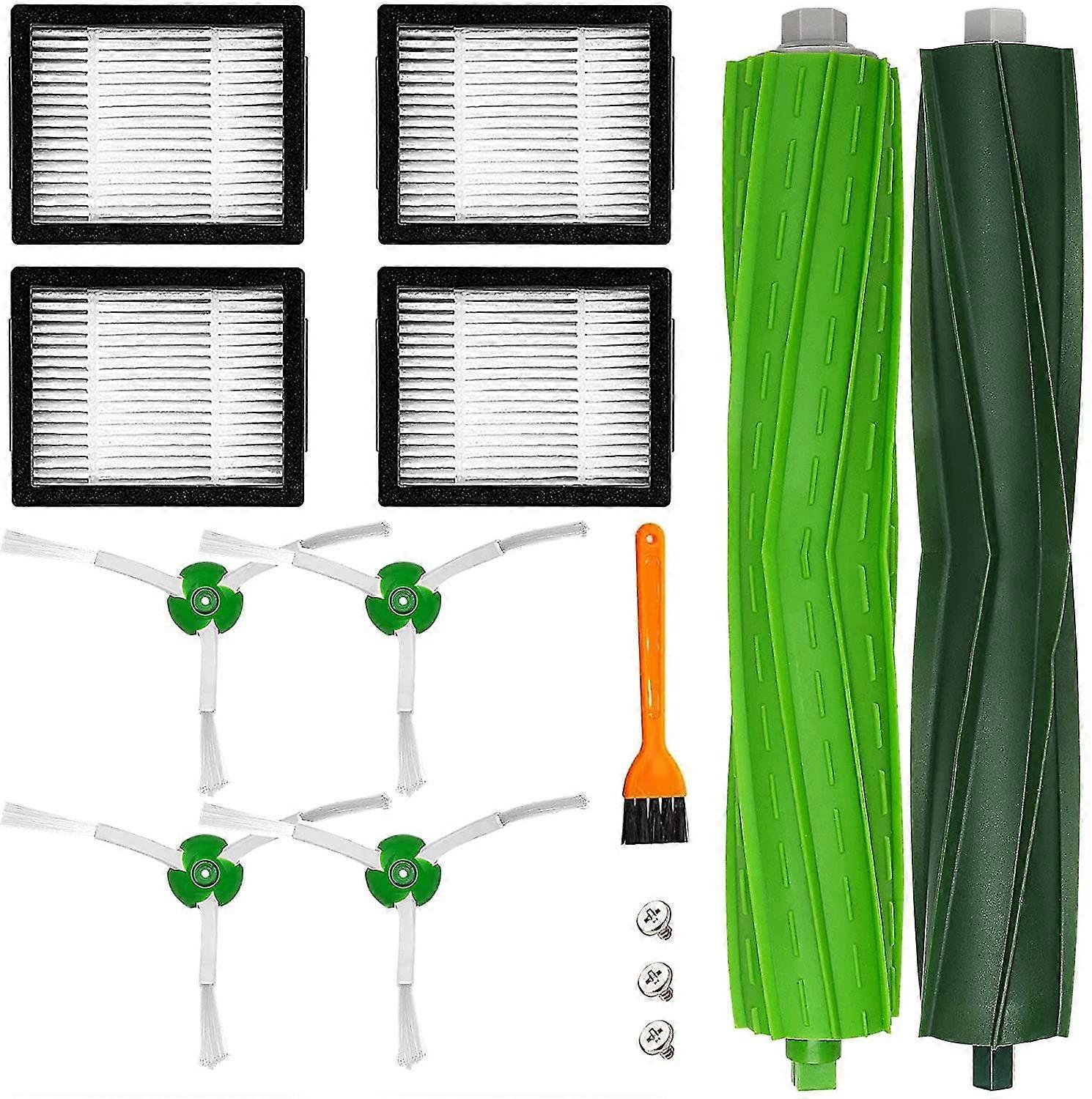 Replacement Parts Brushes For Irobot Roomba I, E, & J Series E3 E5 E6 E7 I7 I7+/i7 Plus J7 I6 I8 I3