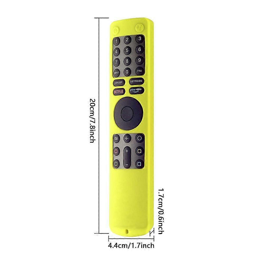 Case for Xiaomi MiTV Smart TV 4S Remote Cover Silicone Protective Shockproof Protector With Lanyard Control Holder