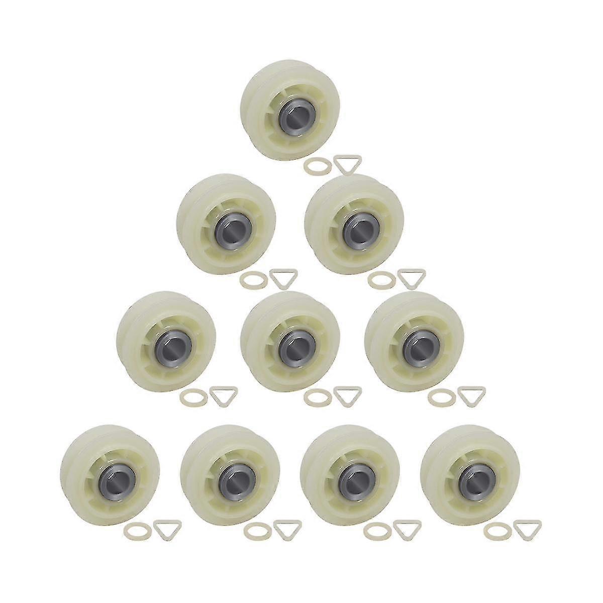 10pcs 279640 Dryer Idler Pulley Replacement For & Dryers -replaces 3388672 697692 Ap3094197 W10468057