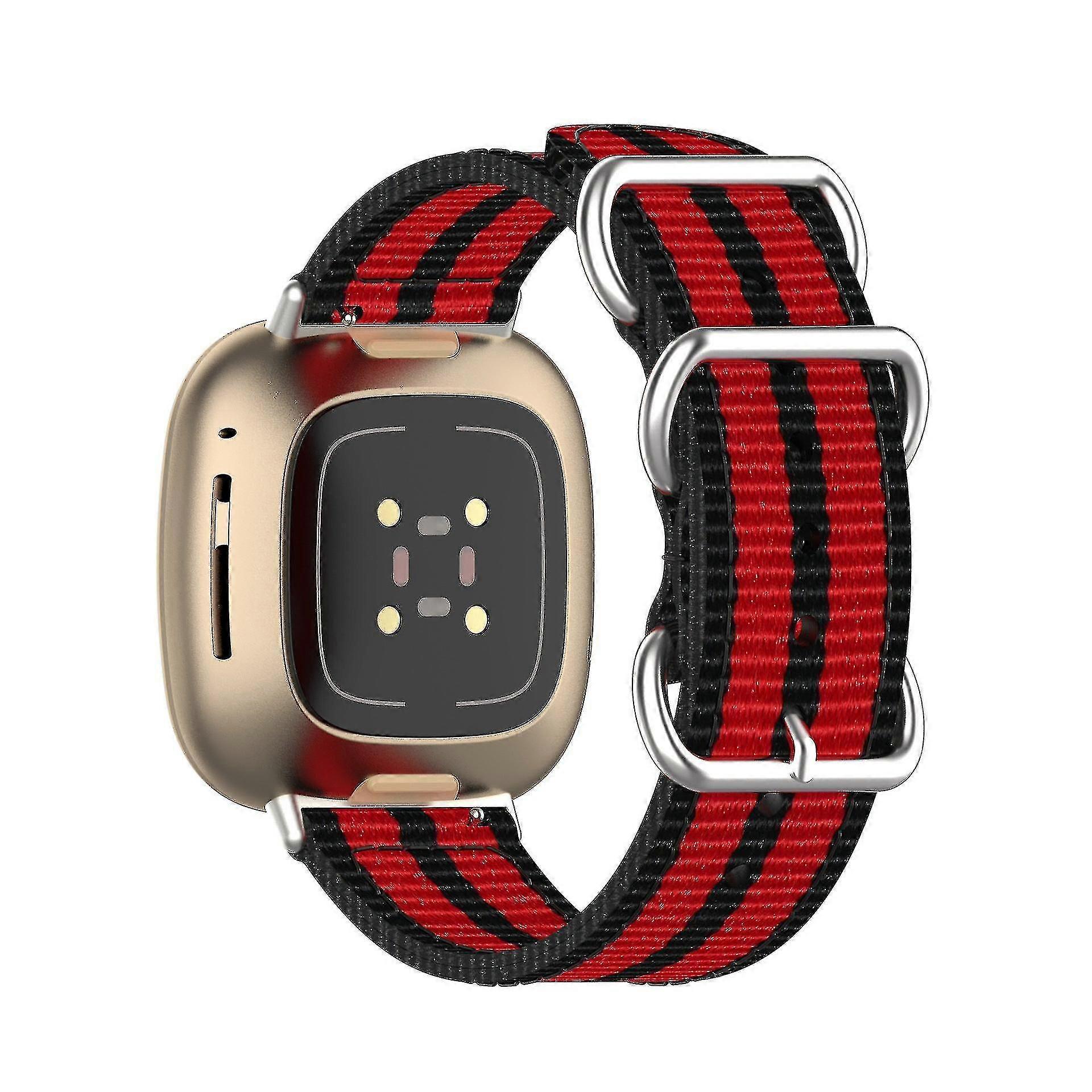 Nylon Loop For Fitbit Versa 3/fitbit Sense Smartwatch-QJWL