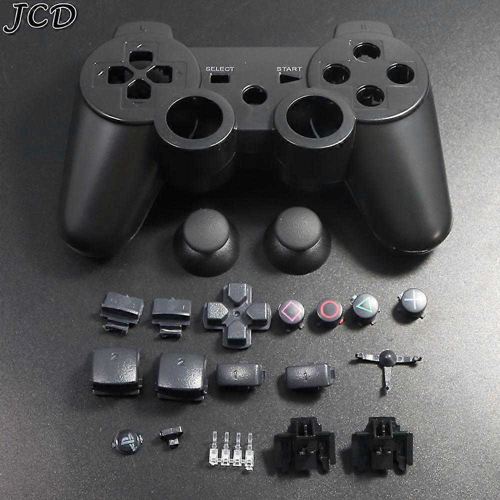 JCD Full Set Housing Shell buttons With Inner Frame For PS3 Controller Case Cover For PS3 Wireless Gamepad