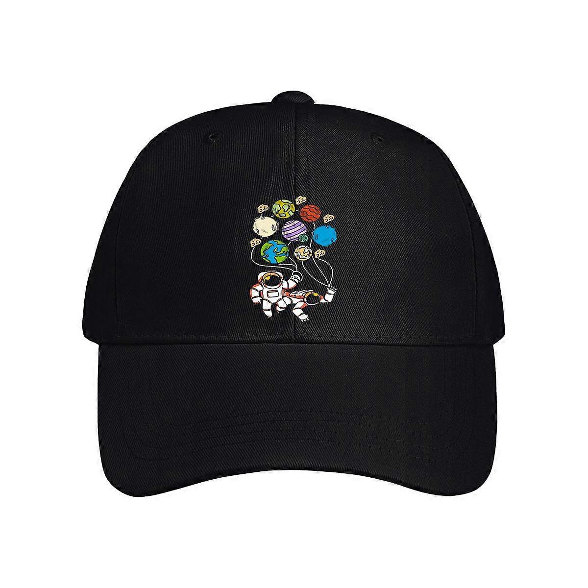 Astronauts And Planets Vintage Baseball Cap