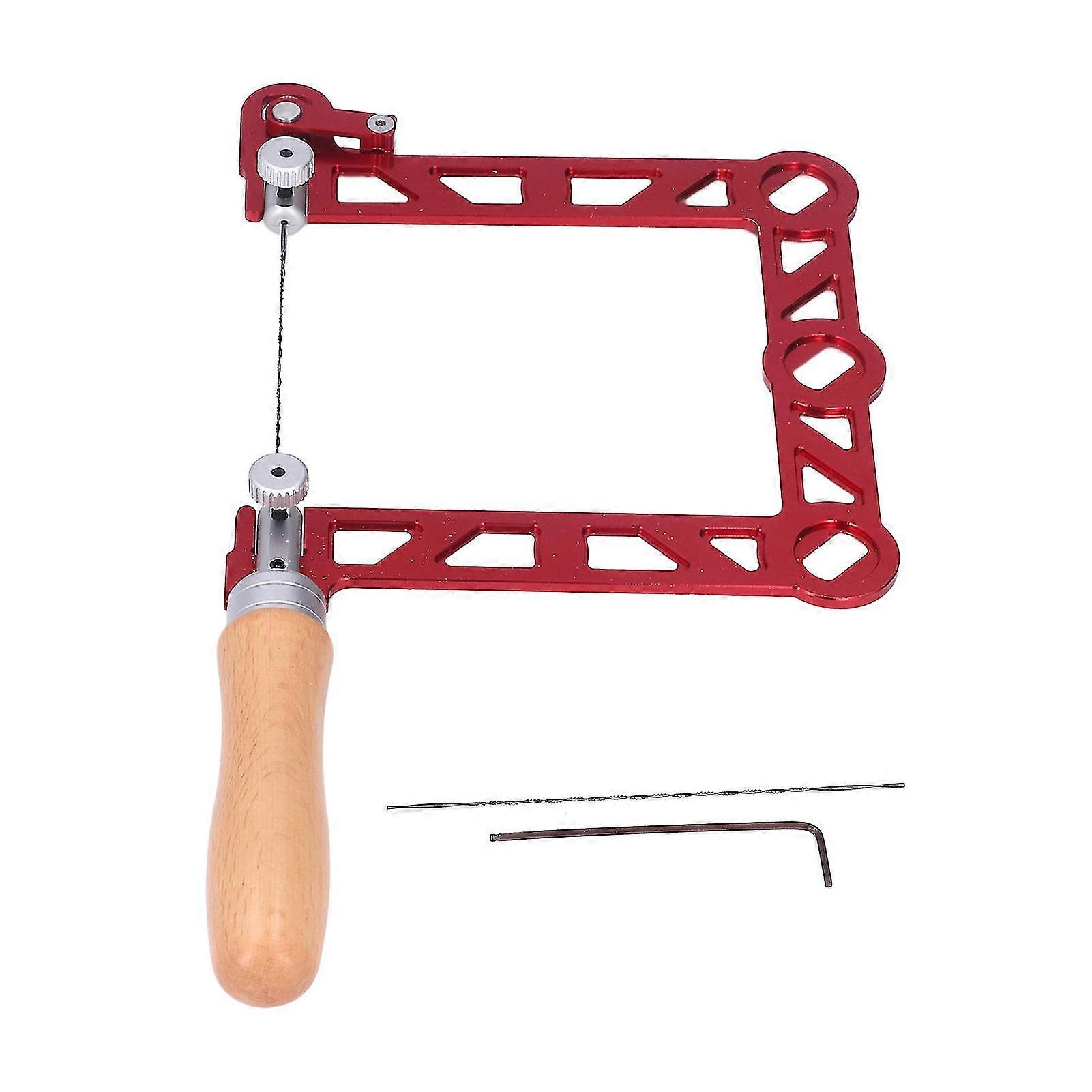 Mini Woodworking Hand Saw U Shape Wooden Handle Coping Saw For Jeweler Metal Processing
