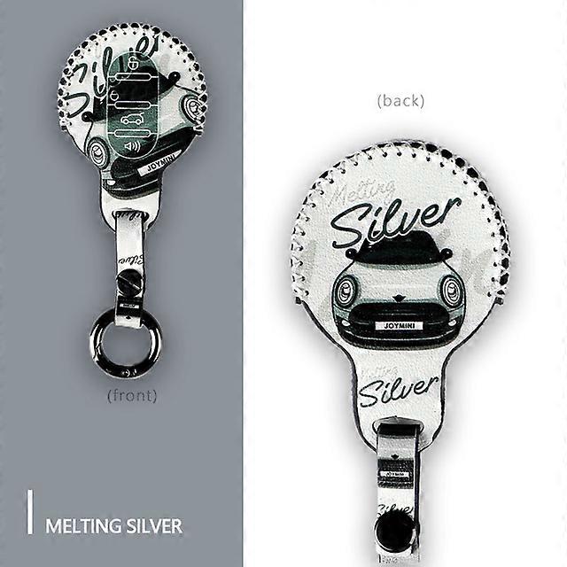 Car Interior limited edition Key Case For MINI COOPER Car Leather Key Cover Key Chain F54 F55 F56 F60 Interior Accessories Decoration StylinVehicle D