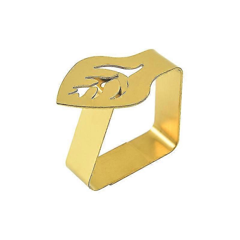4 Tablecloth Clips, Tablecloth Holder, Tablecloth Clip, Stainless Steel Tablecloth Clip For Tablecloth Table Fixing With Clip 4.6cm(gold)