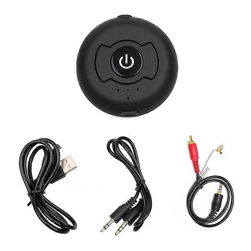 Bluetooth Spliter 5.0  Transmitter For TV PC Connect 2 Headphones 3.5mm AUX Low Latency Stereo Wireless Adapter Audio Components