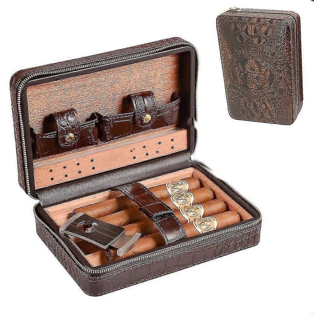 Travel Humidor Case, Portable With