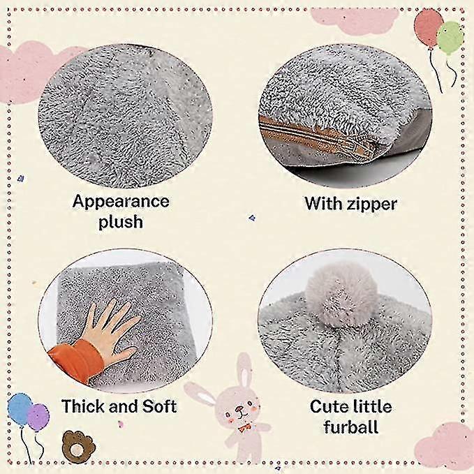 Ghyt Large Rabbit Cave Bed Bunny Warm Tent House Small Animal Triangle ...
