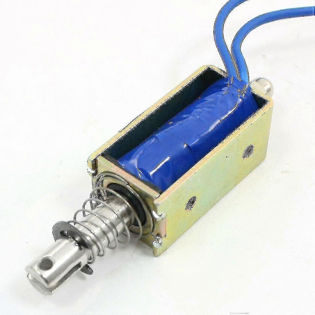 12v 1a 10mm Stroke 600g Push-pull Open Frame Electromagnet