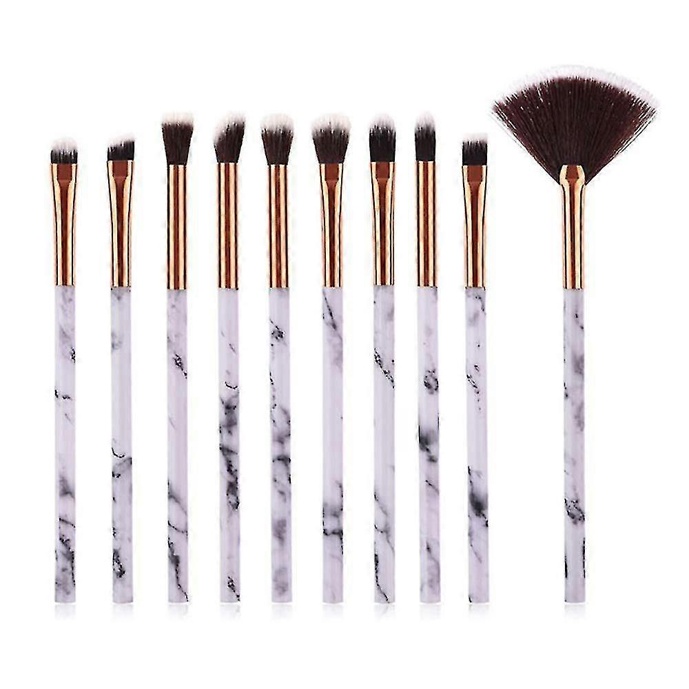 Makeup Brush 10 Marble Texture Makeup Brushes, Foundation Eyeshadow Eye Makeup Makeup Brush Tool