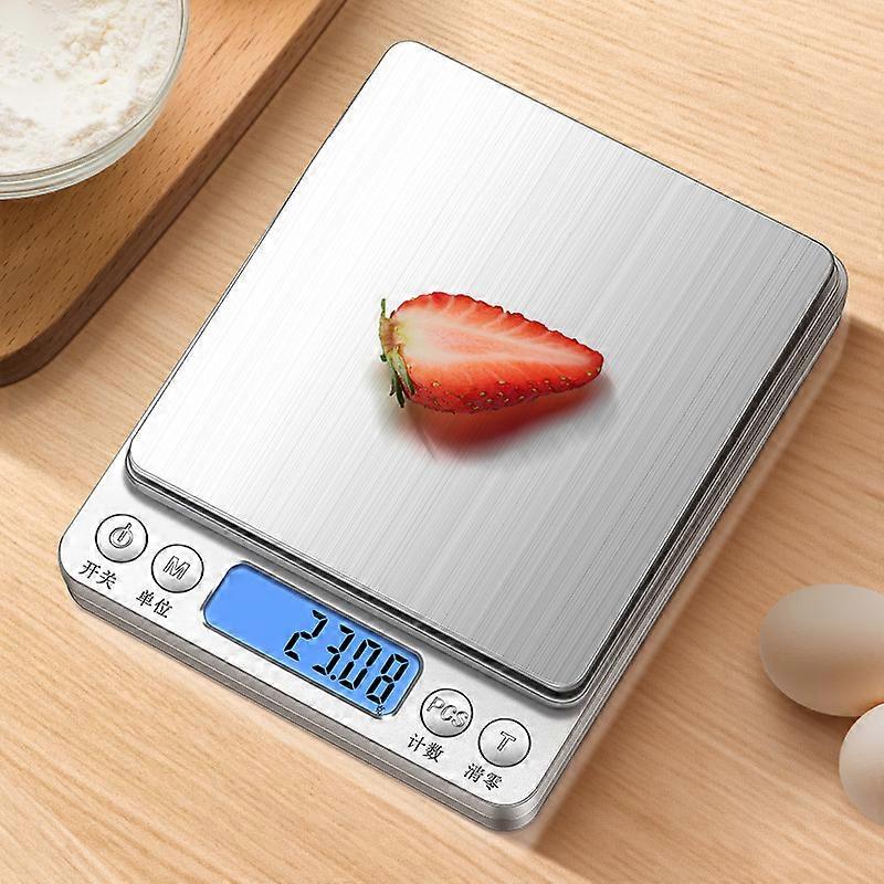 Kitchen Scales With Usb Rechargeable,lcd Display,tare Function