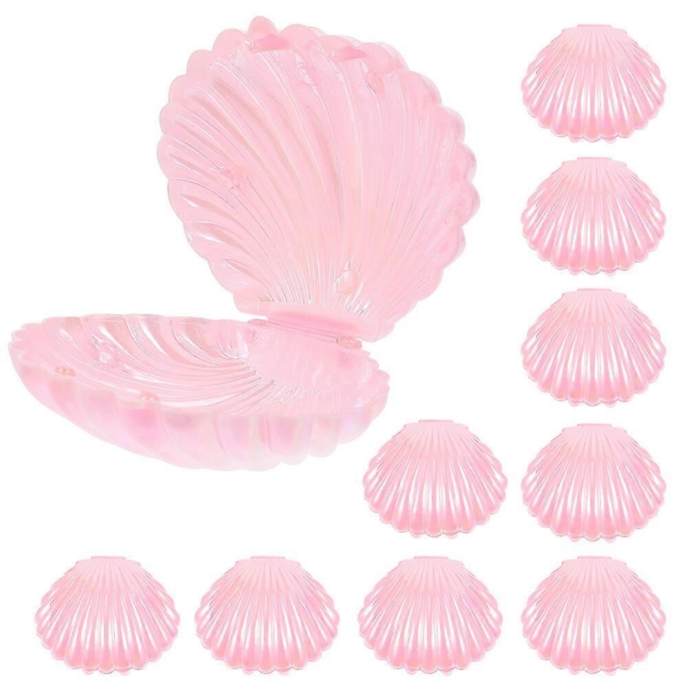 10Pcs Seashell Candy Boxes Seashell Party Favor Containers Sweets Treat Holders