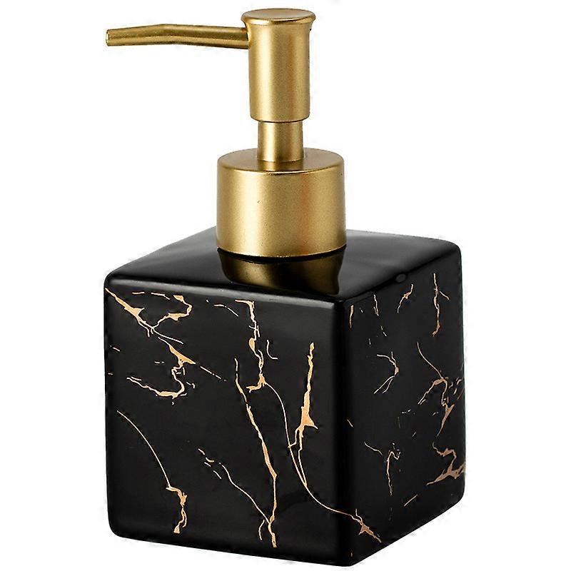 Handtvålspump Keramikflaskor 8oz/240ml Marmor Svart
