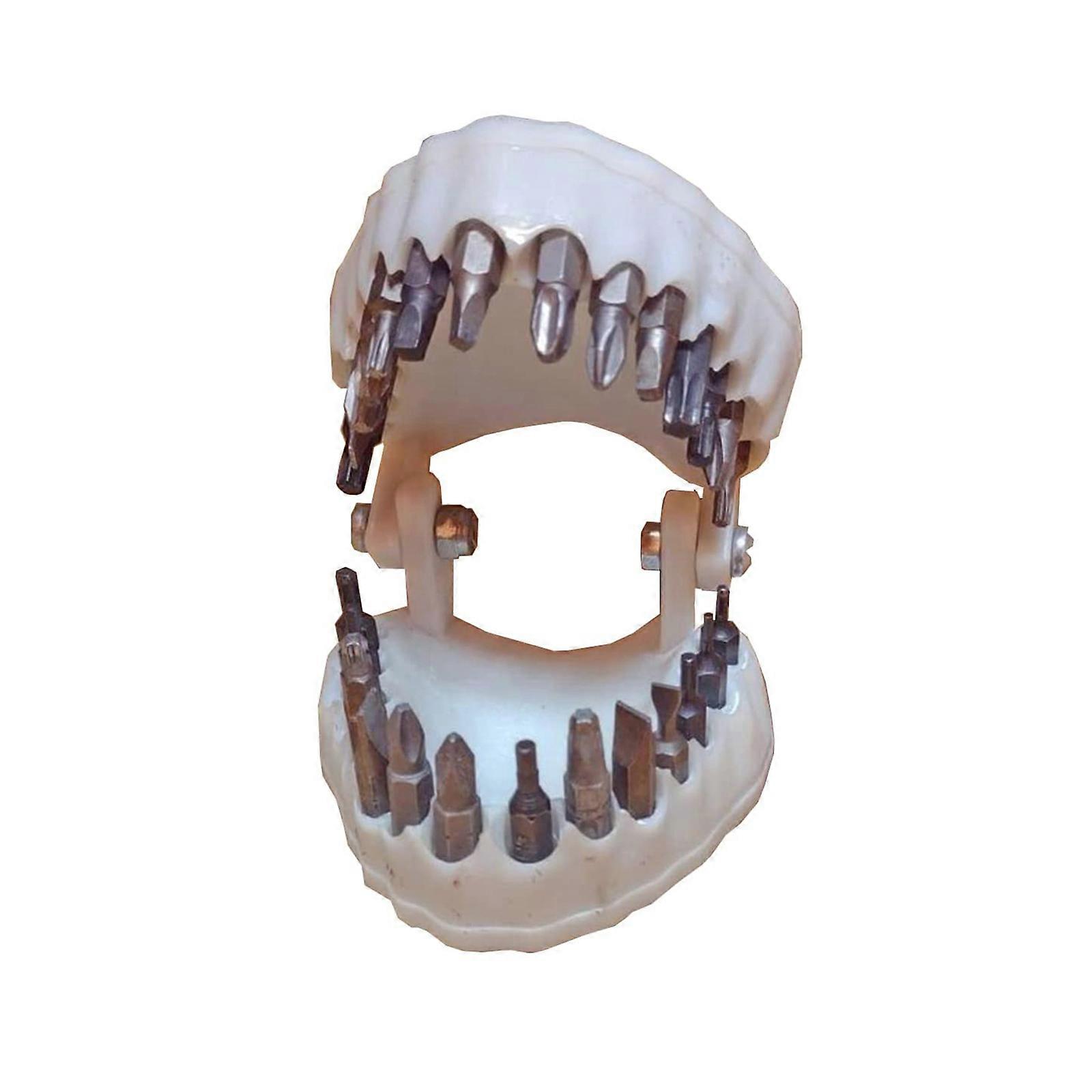 Bracket Ornaments Drill Bit Holder Oral Modeling Denture Drills Multifunctional Saving Space Milling Cutter Accessories