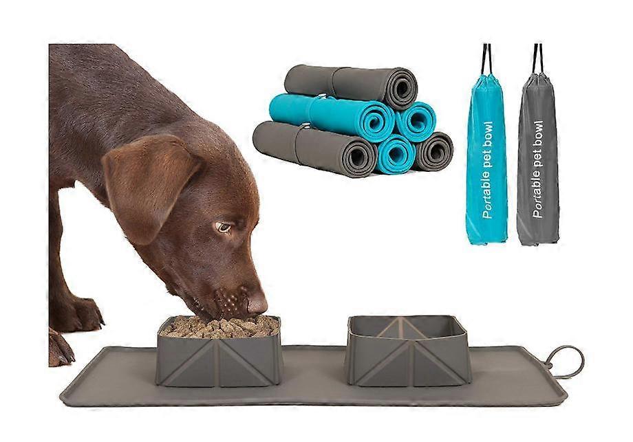 Foldable Travel Silicone Dog Cat Bowl Portable Pet Supplies