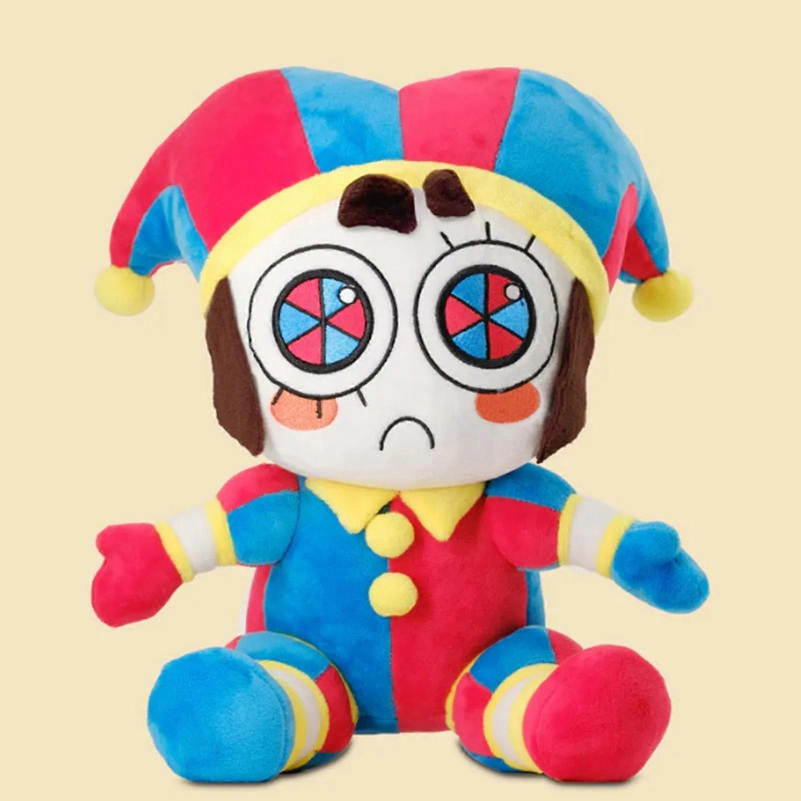 アメージングデジタルサーカスぬいぐるみPomni Jaxアニメ漫画ぬいぐるみ人形おもちゃ劇場ウサギ人形ぬいぐるみキッズクリスマスプレゼント