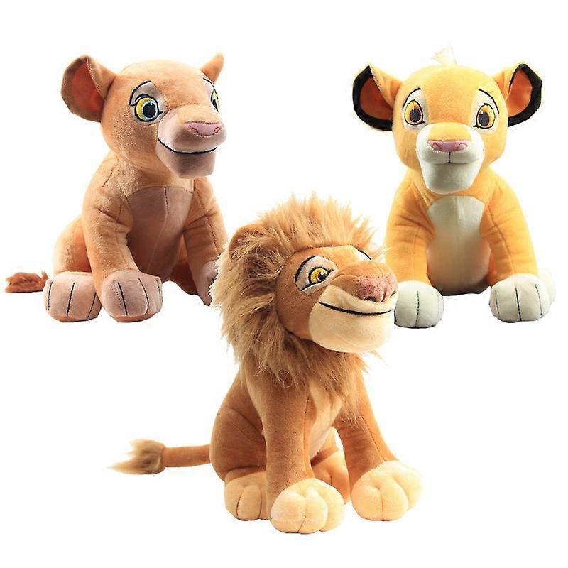 Animal Lion Plush Toys Simulation Lion Dolls Pillow Kids Gift