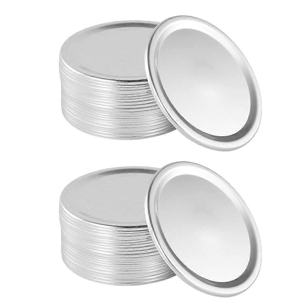 24 Pcs Pots en verre hermétiques Couvercles de fermentation Bandes à vis Conserves Bandes de mise en conserve