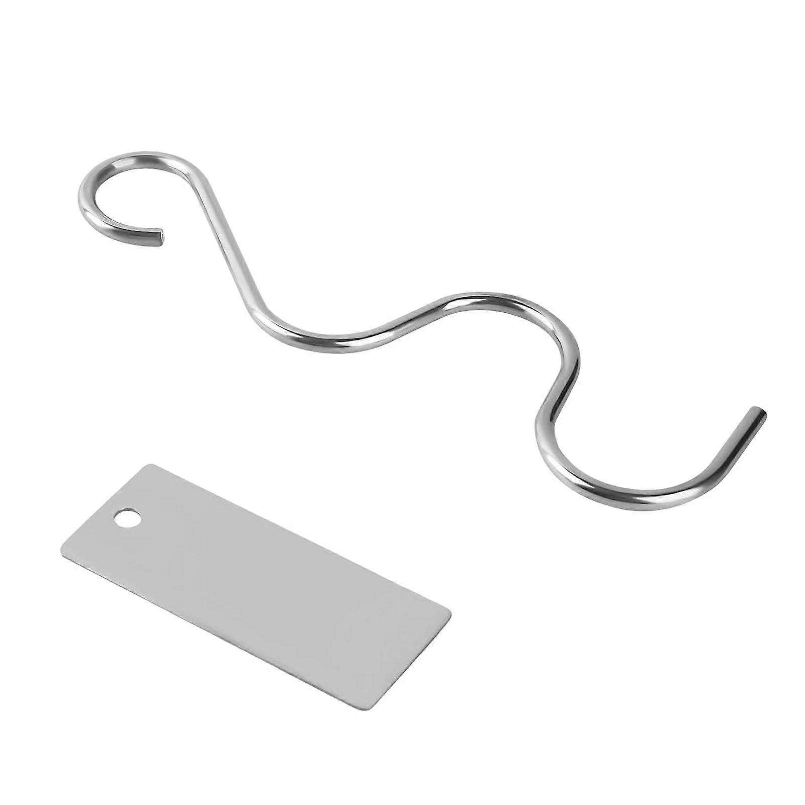 JiKaiX 1 Set Nut Butter Stirrer Stainless Steel Peanut Butter Sauces Blender with Spatula Jam Stirring Tool for Home Kitchen