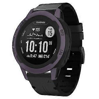 Voor Garmin Instinct 2s 20mm Lederen Stalen Gesp Horlogeband BPIM