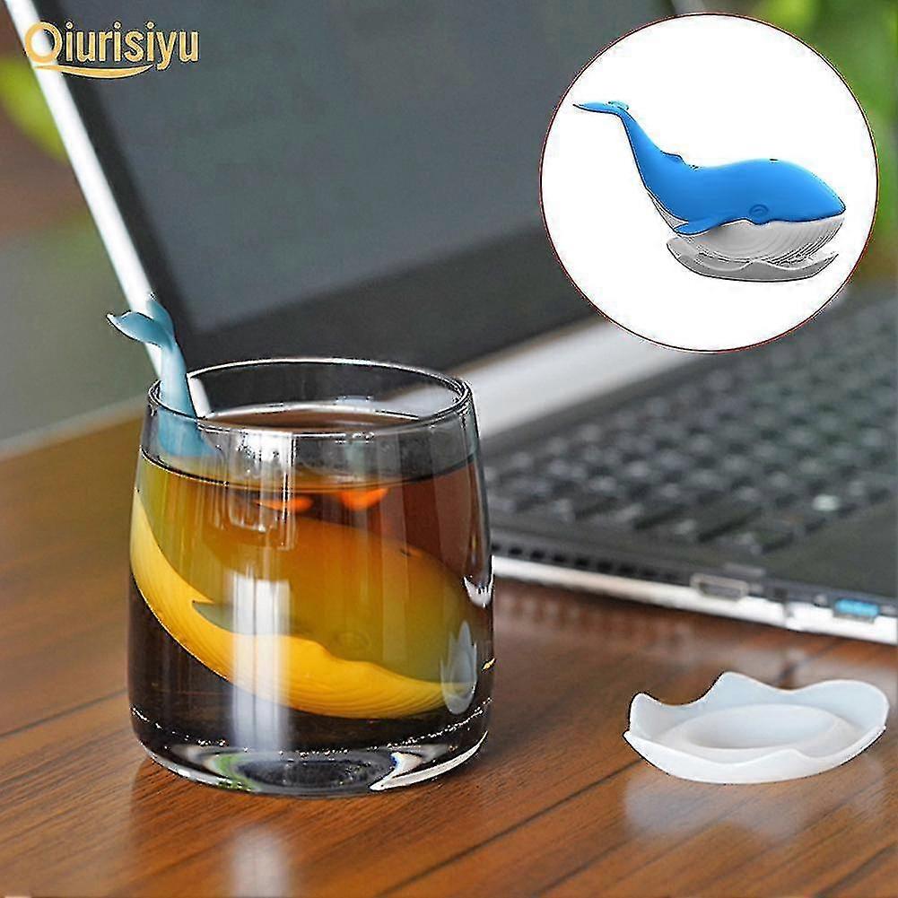 yougangcute Whale Design Silicone Tea Infuser