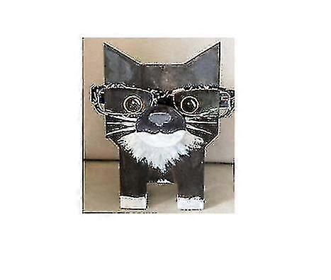 Mytjv-creative zvířecí brýle držák, dřevěné zvířecí brýle ve tvaru odbrýle stojan domácí kancelář stůl dekor dárek