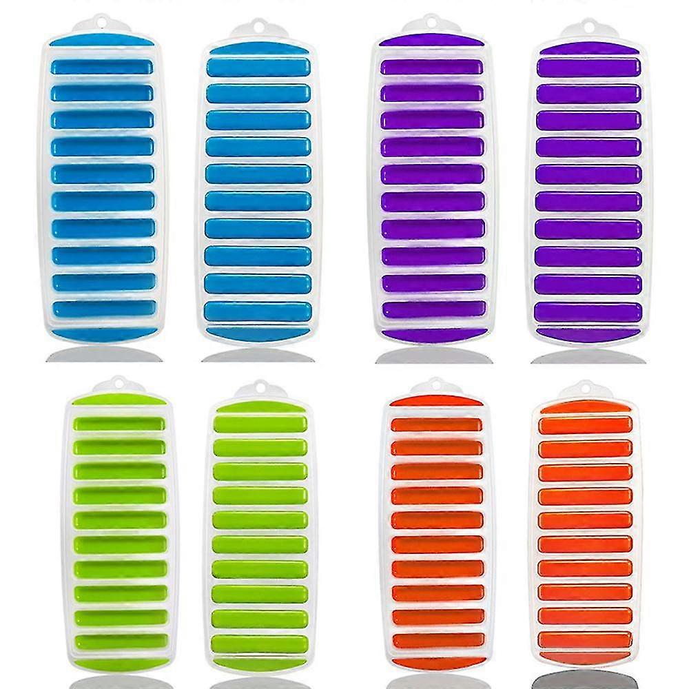 Ice Cube Trays 2 Pack Linear Shaped