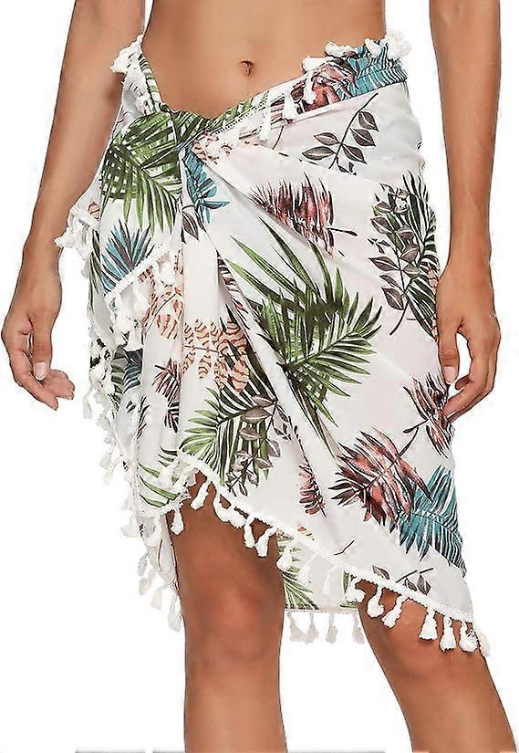 Women's semi-sheer swimsuit smock