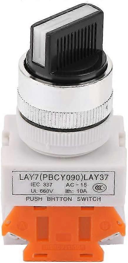 Rotary Switches Self-latching Rotary Switch Maintained Selector 2 Position Short Handle Lay37-11x/21