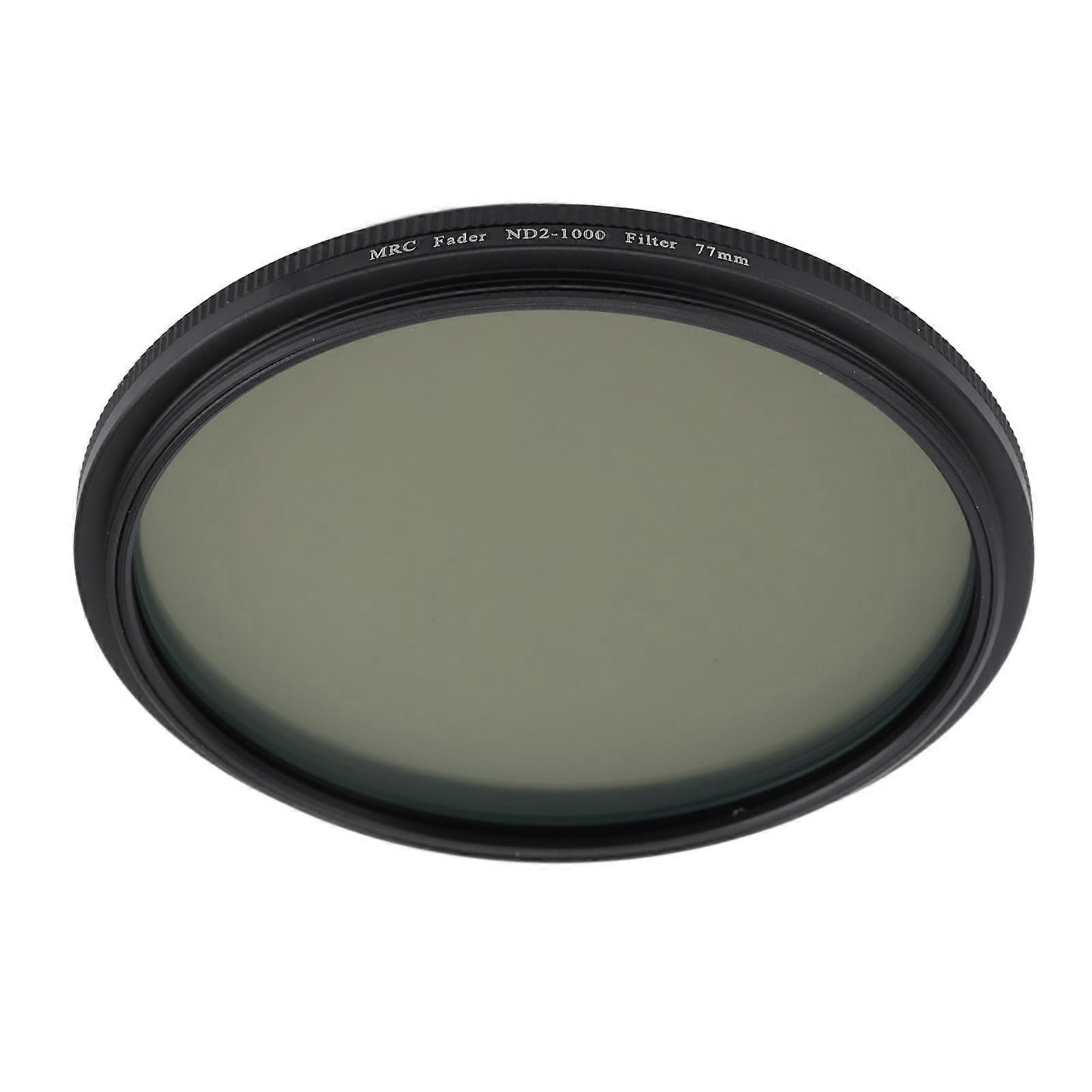 Lightdow Camera ND Filter ND2 to ND1000 Adjustable Optical Glass Camera Filter Lens for Shooting Flowing Water