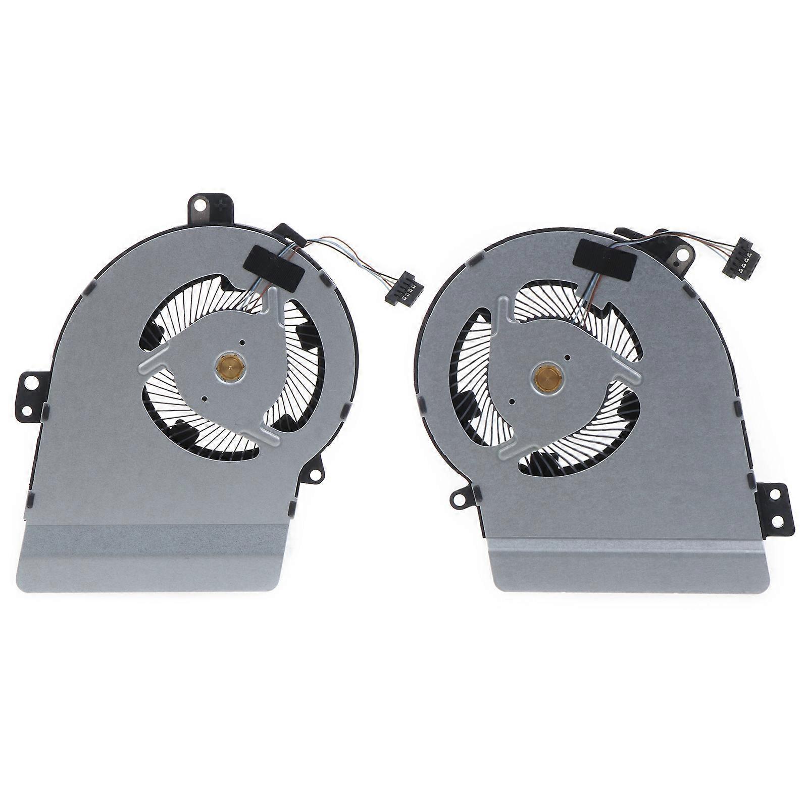 para HP 15-CS TPN-Q208 L40620-001 L40619-001 Notebook CPU GPU Cooling Fan 5V/0.5A