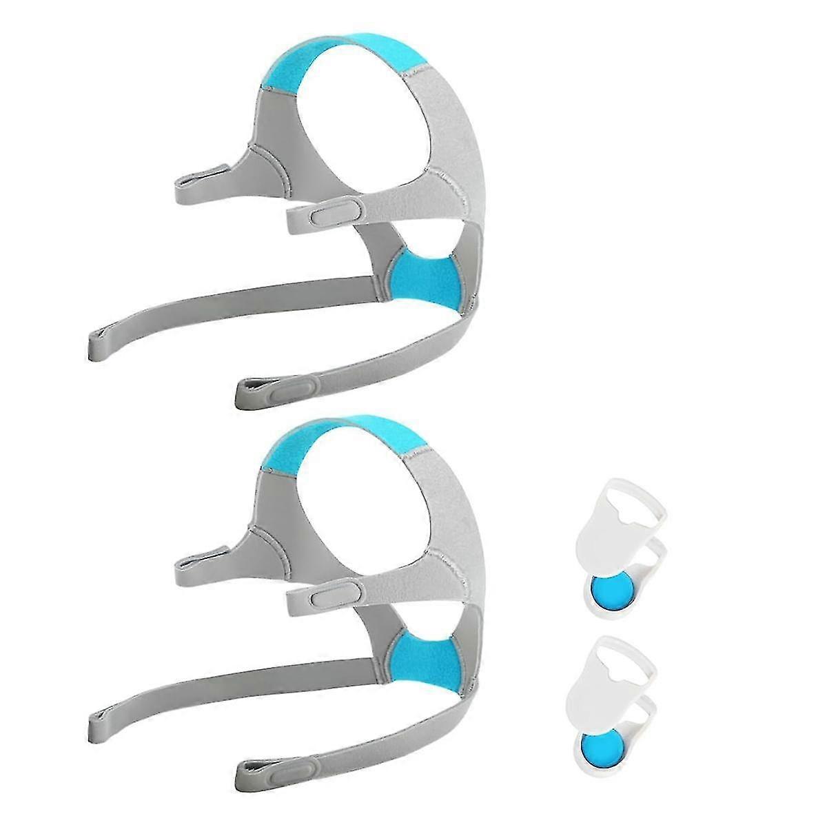 2 عبوات أغطية رأس بديلة متوافقة مع F20 ، مع مشابك مغناطيسية ، حزام غطاء رأس بديل قابل للتعديل ل F20