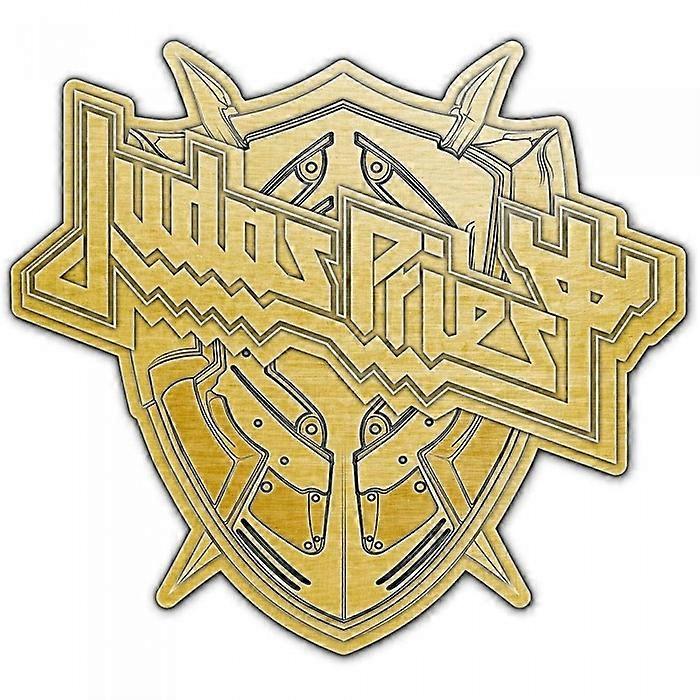 Judas Priest Invincible Shield Metal Badge