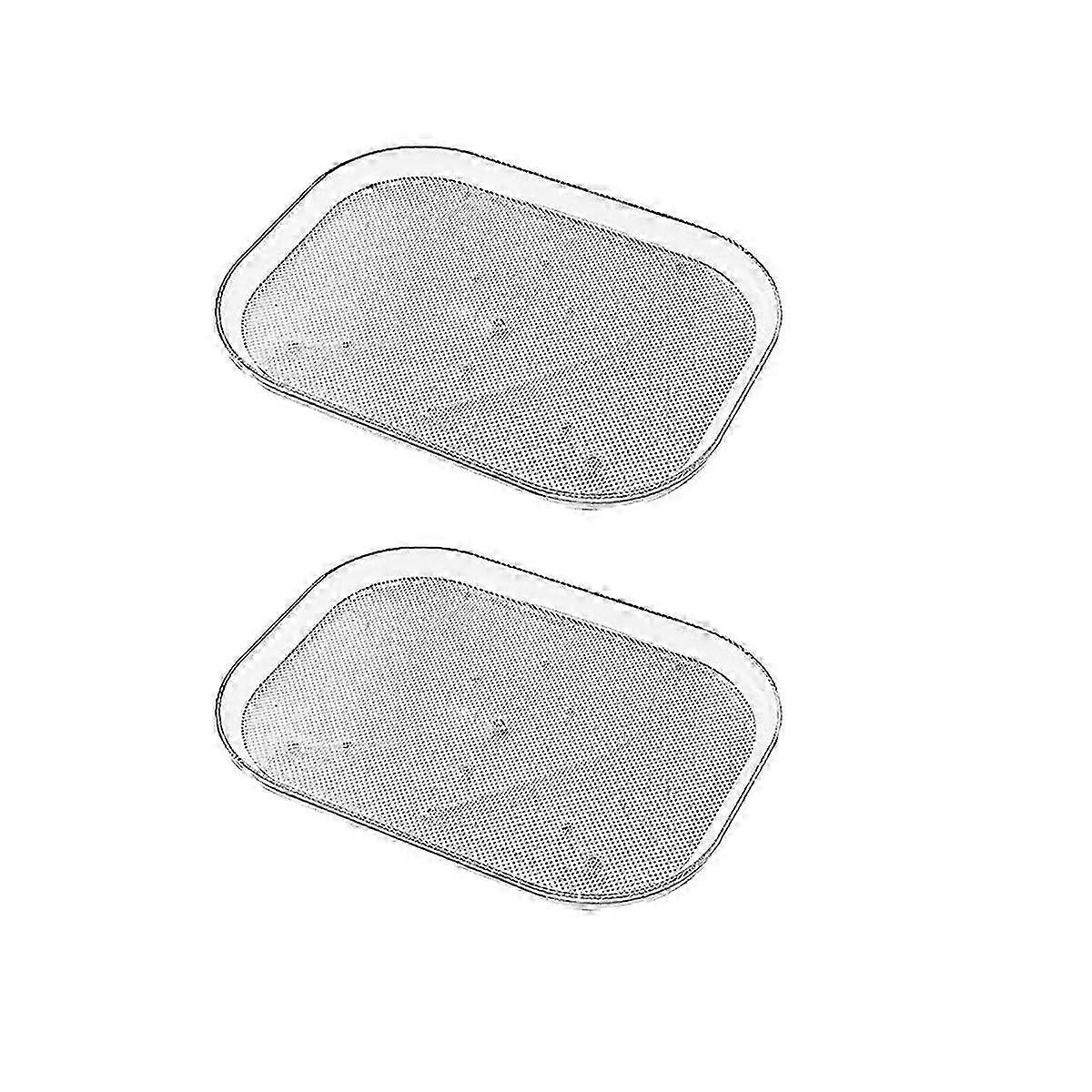 2 Pc Turntable Storage Rack Is Suitable For Refrigerators, Kitchens, Cabinets, Dining Tables And Re