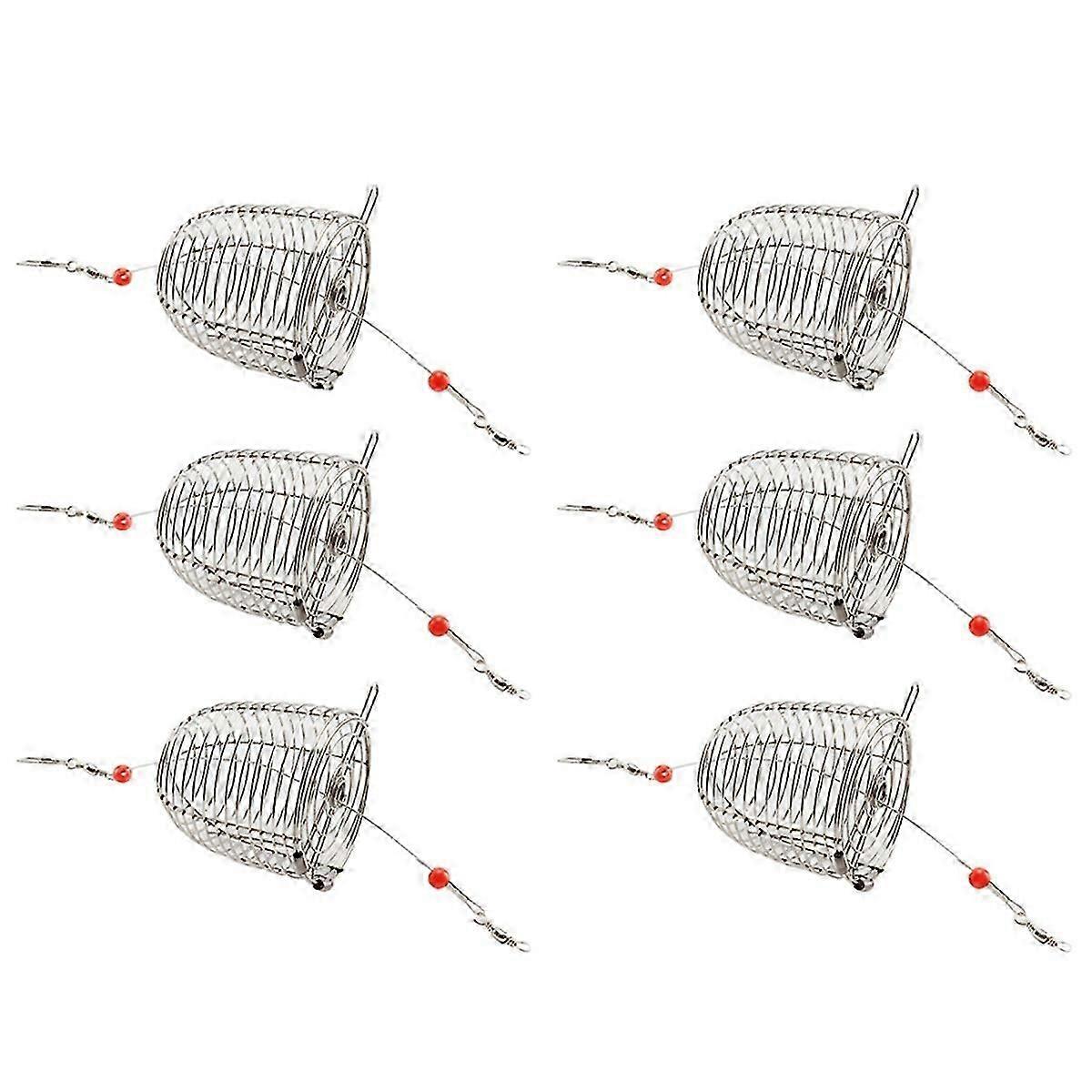 صينية تغذية الجمبري وعاء تغذية الروبيان صينية تغذية حاوية معدنية الطعم قفص حوض السمك الملحقات الروبيان الغذاء