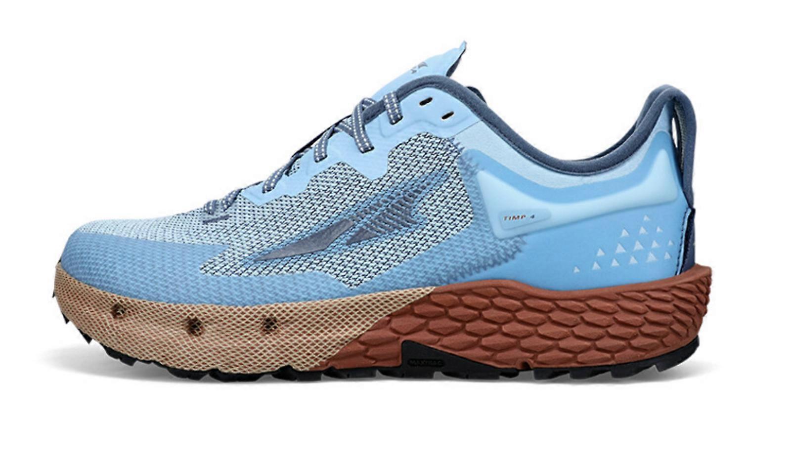 Altra Mens TIMP 4 Sneakers Shoes Runners Running in Light Blue 