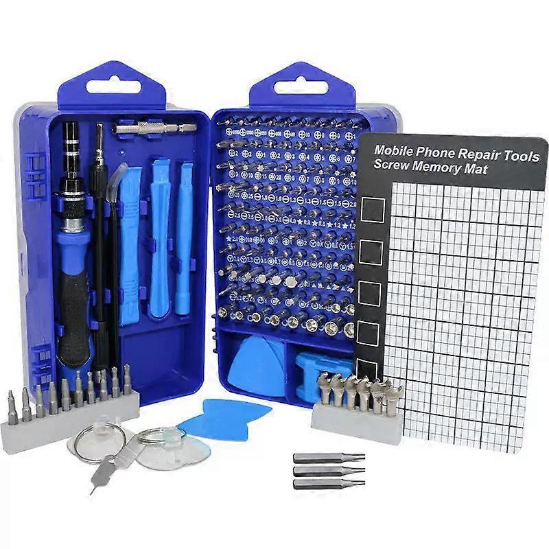 Blue Precision 138-in-1 Screwdriver Kit