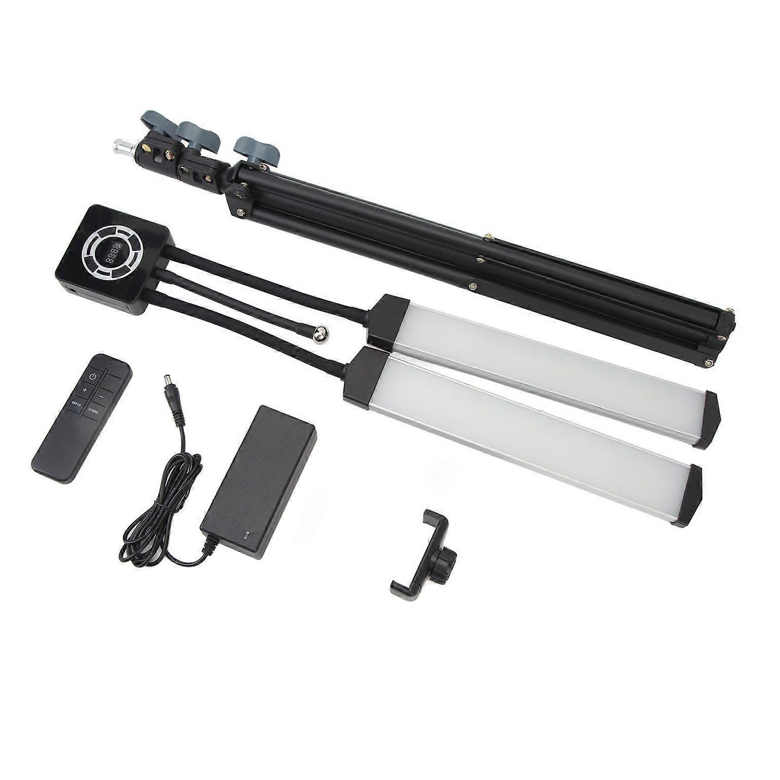 Dual Arm LED Fill Light for Photography - Adjustable Double Arm Lighting Solution