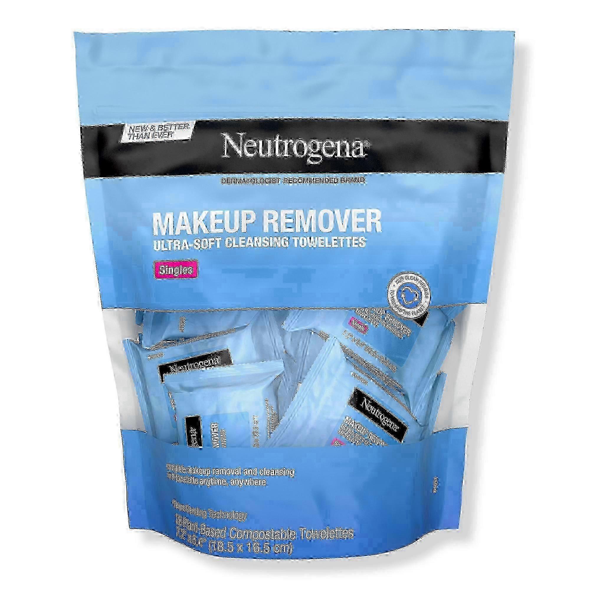 Neutrogena Make-up Remover Reinigingshanddoek Singles, 20 stuks