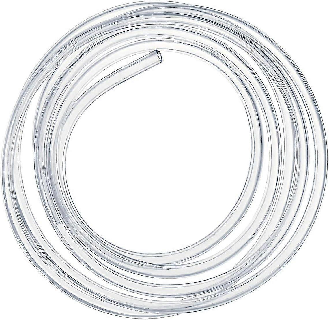 Transparent mjukt PVC-rör 5 meter, 4/6 mm flexibelt tryckrör